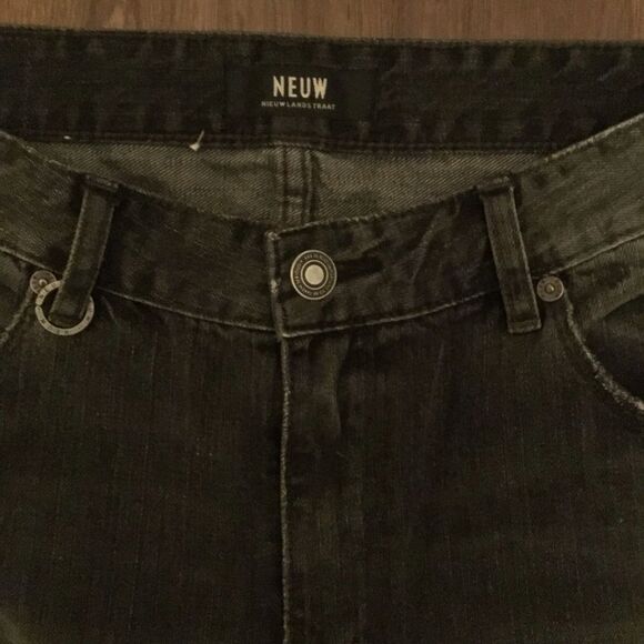 Neuw Black Relaxed Distressed Jeans - Picture 4 of 9